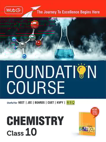 Foundation Course Class 10 Chemistry Book (Edition 2026) For IIT JEE, NEET, CUET, NSO Olympiad, KVPY and Boards