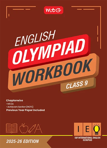 Class 9 International English Olympiad (IEO) Workbook for 2026 Exam with MCQs and Achievers Section