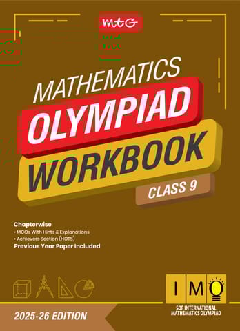 Class 9 International Mathematics Olympiad (IMO) Workbook for 2026 Exam with MCQs and Achievers Section