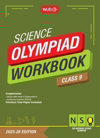 Class 9 National Science Olympiad (NSO) Workbook for 2026 Exam with MCQs and Achievers Section