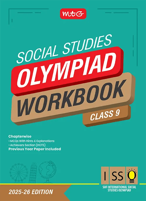 MTG International Social Studies Olympiad (ISSO) Workbook with MCQs and Achievers Section Class 9 | Latest Edition