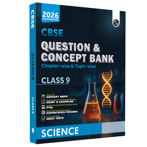 PW CBSE QUESTION AND CONCEPT BANK (QCB) SCIENCE CHAPTER WISE AND TOPIC WISE SOLVED QUESTIONS CLASS 9 | LATEST EDITION