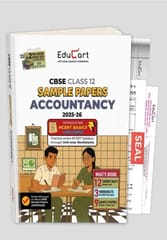 Educart CBSE Class 12 Accountancy Sample Paper with solved papers and exam practice sets | Latest Edition