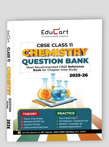 Educart CBSE Chemistry Question Bank Class 11 | Latest Edition
