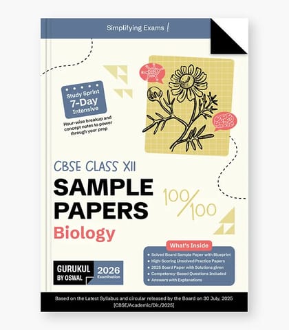 Biology Sample Papers CBSE Class 12 Exam 2026