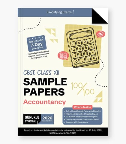 Accountancy Sample Papers CBSE Class 12 Exam 2026