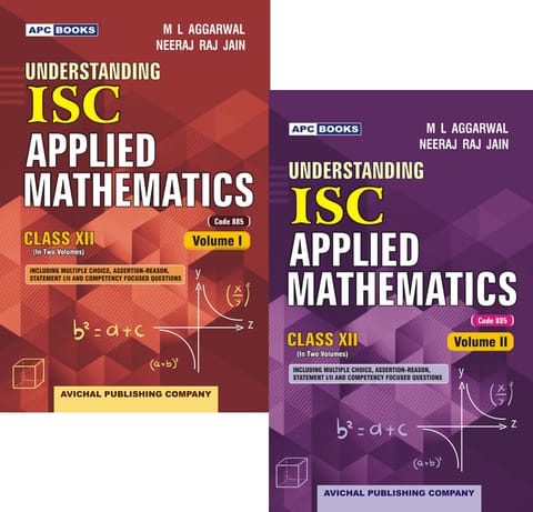 APC Understanding ISC Applied Mathematics (Volume 1 and 2 set) Class 12