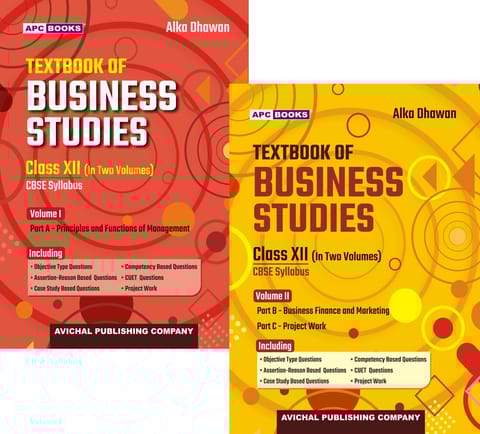 APC Textbook of Business Studies (Volume 1 and 2 Set) Class 12