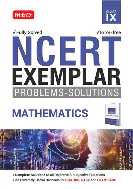 Class 9 Mathematics Ncert Exemplar Problems Solutions | MTG | Latest Edition
