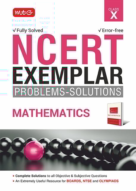 Class 10 Mathematics Ncert Exemplar Problems Solutions | MTG | Latest Edition