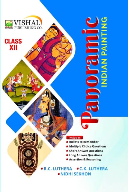 Vishal Panoramic Indian Painting Class 12 by RC Luthera
