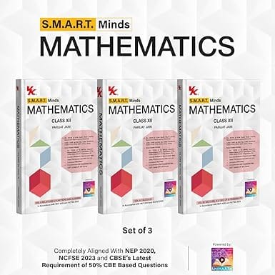 VK SMART Minds Mathematics Class 12 Volume 1, 2 and 3 | Latest Edition