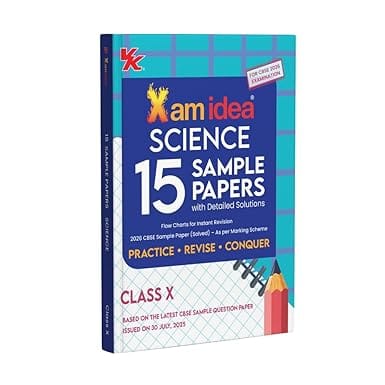 Xam idea CBSE 15 Sample Question Papers Science Class 10 | Latest Edition