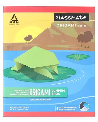 Classmate Notebook (120 Pages) | Single Line | Size 24 x 18 cm | Pack of 12