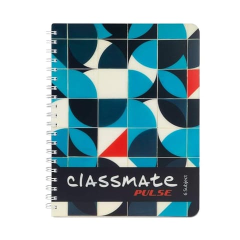 Classmate Notebook Spiral (302 Pages) | Single Line | Size 24 x 18 cm