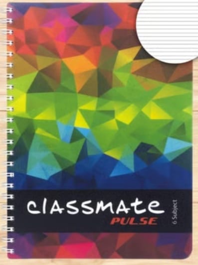 Classmate Notebook Spiral Unruled (302 Pages) Plain | Size 29.7 x 21 cm