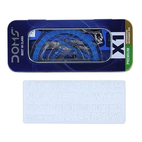 Doms X1 Premium Mathematical Drawing Geometry Box