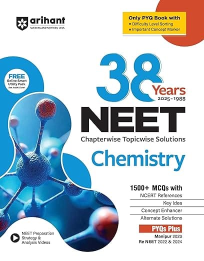 Arihant 38 Years NEET Chemistry | Latest Edition