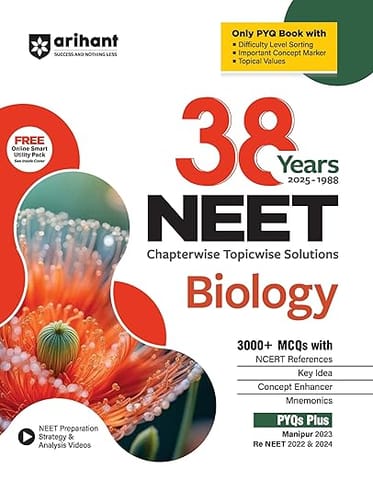 Arihant 38 Years NEET Biology | Latest Edition