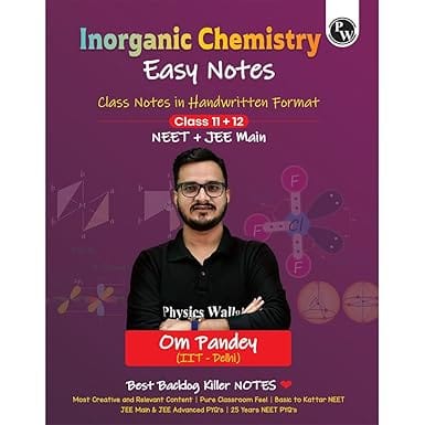PW Inorganic Chemistry NEET and JEE Main By Om Pandey