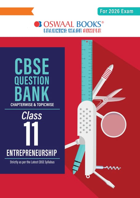 Class 11 Entrepreneurship Question Bank | Oswaal | Latest Edition