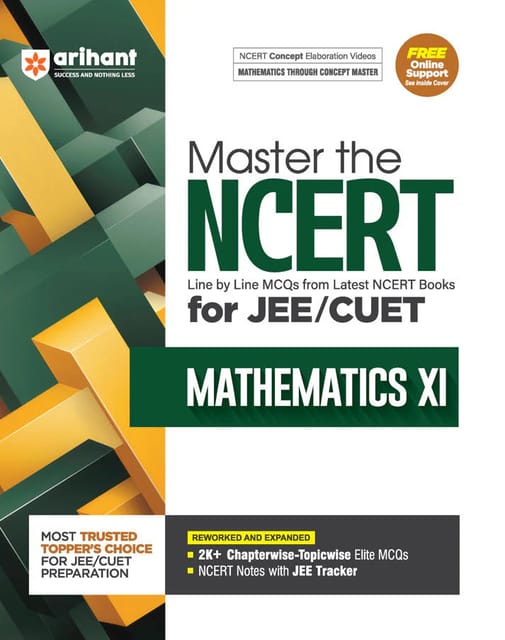 Arihant Master the NCERT Mathematics Class 11 for JEE (CUET) | Latest Edition