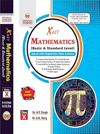 Xact Mathematics Class 10 by Dinesh and Co