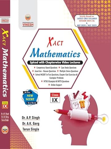 Xact Mathematics Class 9 by Dinesh and Co