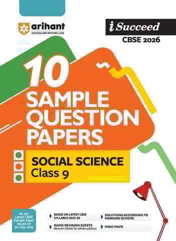 Class 9 Social Science I Succeed Sample Paper CBSE | Arihant | Latest Edition