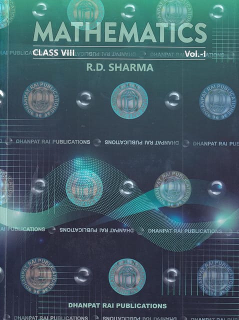 RD Sharma Class 8 Mathematics | Dhanpat Rai | Latest Edition