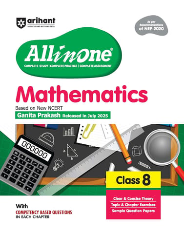 Class 8 Mathematics All in One | Arihant | Latest Edition