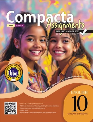 BBC Class 10 Workbook + Literature Companion Language and Literature | Latest Edition