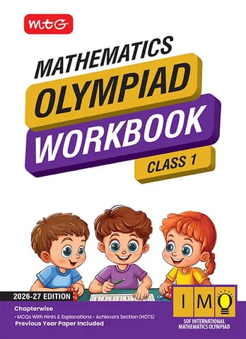 MTG International Mathematics Olympiad (IMO) Workbook Class 1 | Latest Edition