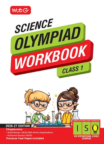 MTG International Science Olympiad (ISO) Workbook Class 1 | Latest Edition
