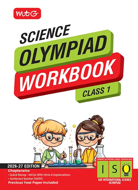 MTG International Science Olympiad (ISO) Workbook Class 1 | Latest Edition