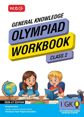MTG International General Knowledge Olympiad (IGKO) Workbook Class 2 | Latest Edition