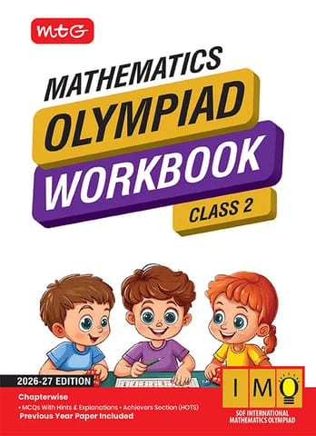 MTG International Mathematics Olympiad (IMO) Workbook Class 2 | Latest Edition