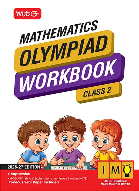 MTG International Mathematics Olympiad (IMO) Workbook Class 2 | Latest Edition
