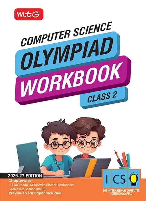 MTG International Computer Science Olympiad (ICSO) Workbook Class 2 | Latest Edition