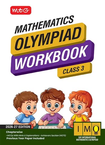 MTG International Mathematics Olympiad (IMO) Workbook Class 3 | Latest Edition