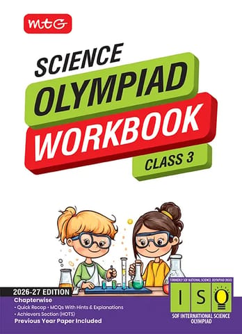 MTG International Science Olympiad (ISO) Workbook Class 3 | Latest Edition