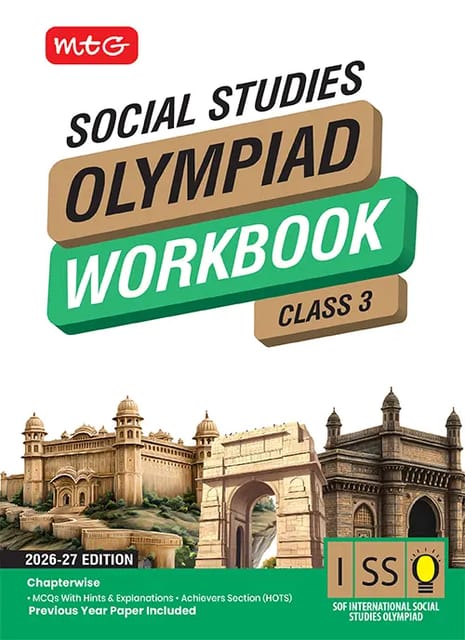 MTG International Social Studies Olympiad (ISSO) Workbook Class 3 | Latest Edition