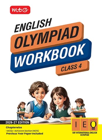 MTG International English Olympiad (IEO) Workbook Class 4 | Latest Edition