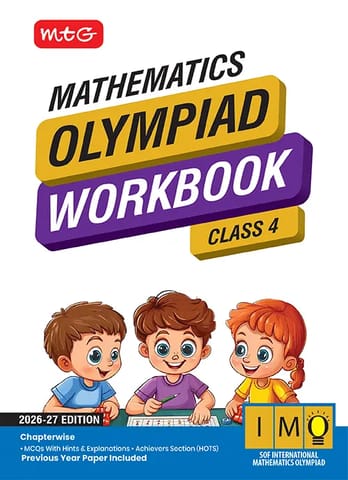 MTG International Mathematics Olympiad (IMO) Workbook Class 4 | Latest Edition