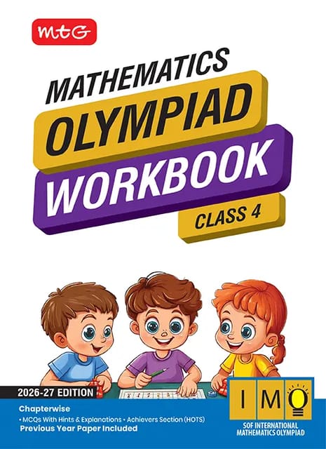 MTG International Mathematics Olympiad (IMO) Workbook Class 4 | Latest Edition