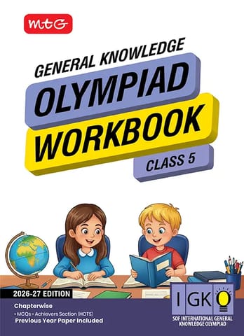 MTG International General Knowledge Olympiad (IGKO) Workbook Class 5 | Latest Edition