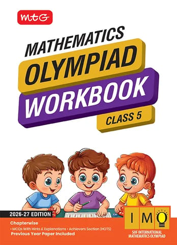 MTG International Mathematics Olympiad (IMO) Workbook Class 5 | Latest Edition