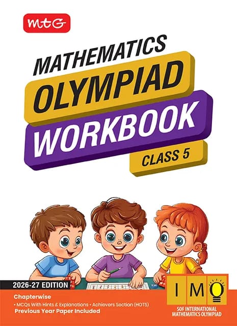 MTG International Mathematics Olympiad (IMO) Workbook Class 5 | Latest Edition