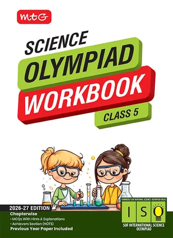 MTG International Science Olympiad (ISO) Workbook Class 5 | Latest Edition