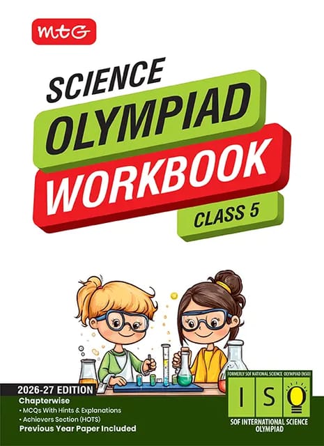 MTG International Science Olympiad (ISO) Workbook Class 5 | Latest Edition